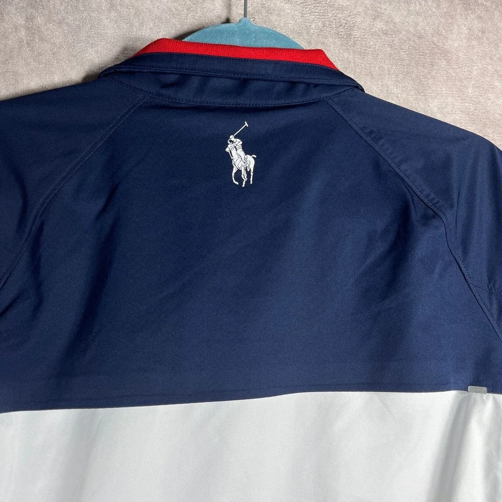 Polo Golf Ralph Lauren Ryder Cup 2020‎ Jacket Mens L Blue Red Whistling Strait